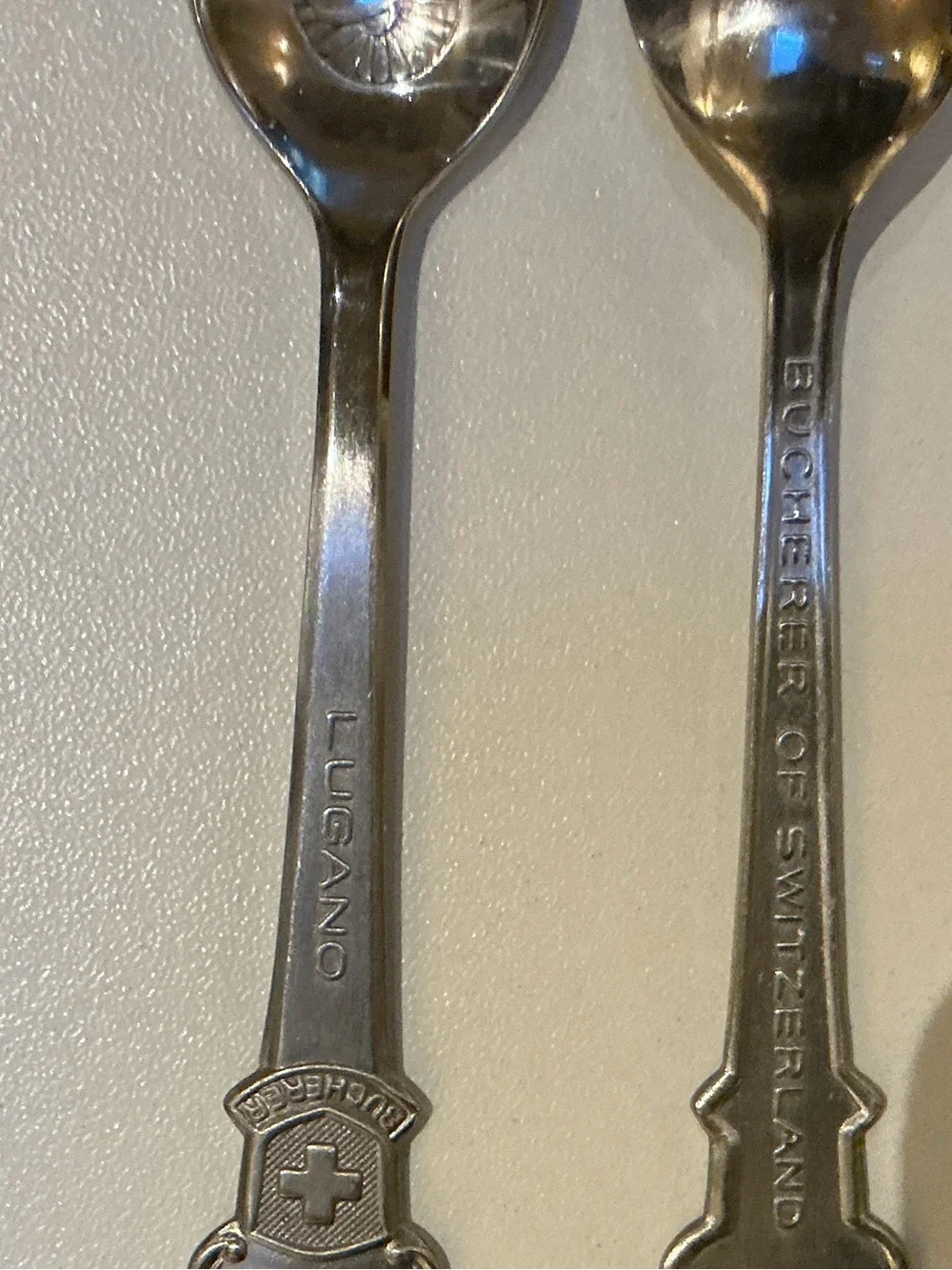 Rolex Silver Tone Commemorative Pair of Spoons